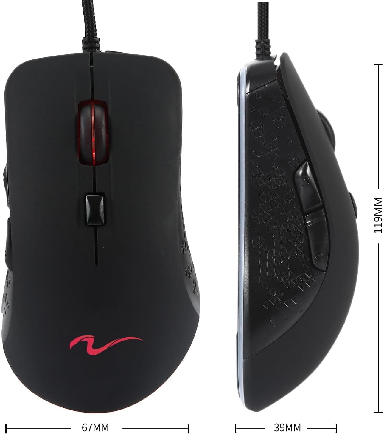 Podgrzewana myszka gamingowa